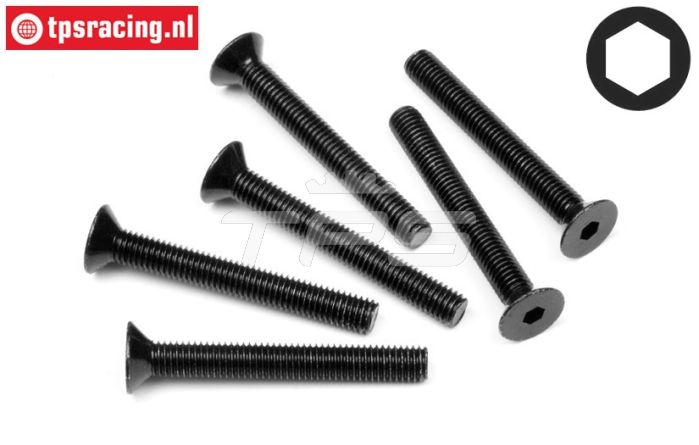 HPI94737 Inbus verzonken kop M5-L40 mm, 6 St.