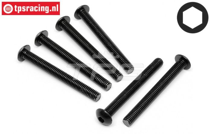 HPI94763 Inbus bolkop M5-L45 mm, 6 St.