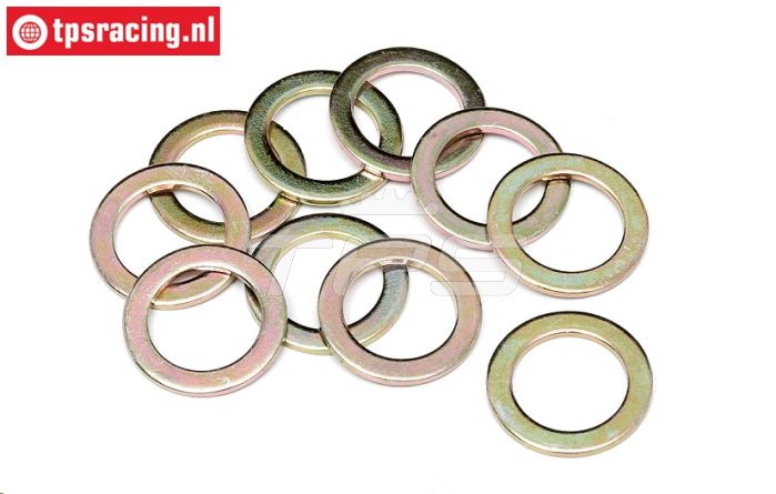HPI96710 Stalen Ring Ø8-Ø12-H0,8 mm, 10 St.