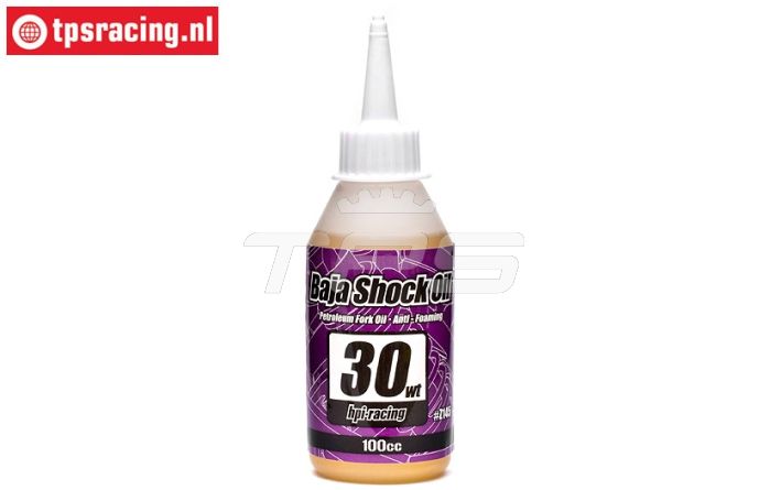 HPIZ145 Schokdemper olie 30WT Paars, 100 cc, 1 st.
