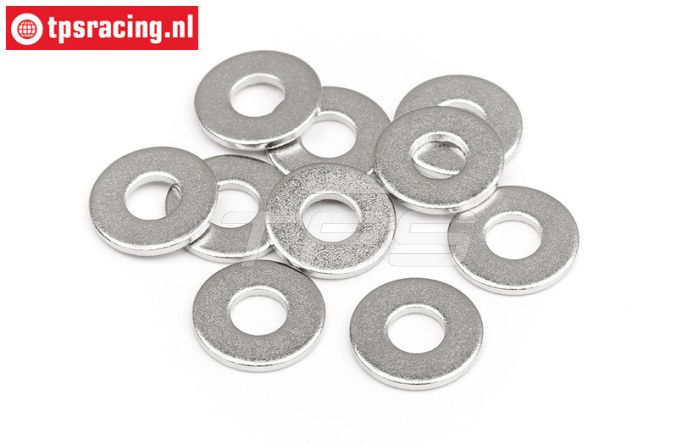 HPIZ685 Stalen ring Ø2,7-Ø7-H0,5 mm, 10 St.