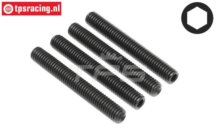 HPIZ747 Inbus koploos M6-L45 mm, 4 St.