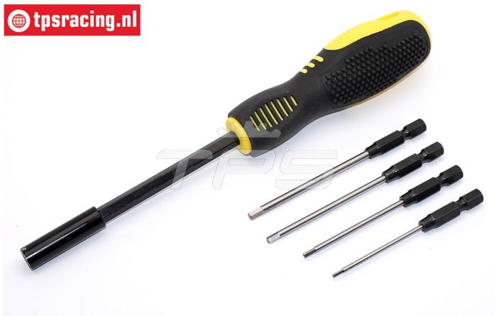 TPS0280/12 HSS Inbus pennen met bit houder, Set