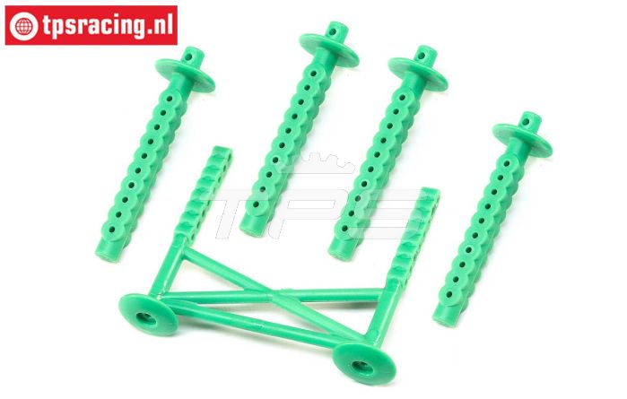 LOS241045 Kap Steunen achter LMT Groen, set