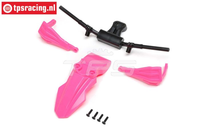 LOS-2295 Promoto-SM spatbord/stuur Rose, set