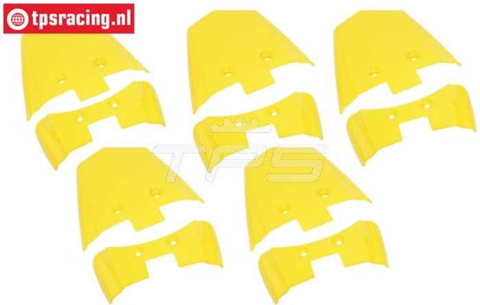 LOS-3265 PROMOTO Spatbord achter geel, Set
