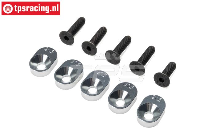 LOS-4161 LOSI 5IVE-TG Motor Plaatjes 21,5/67T, 5 st.