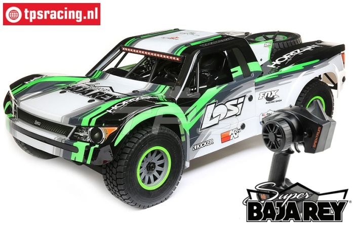LOS05013T1 Super Baja Rey RTR, Zwart
