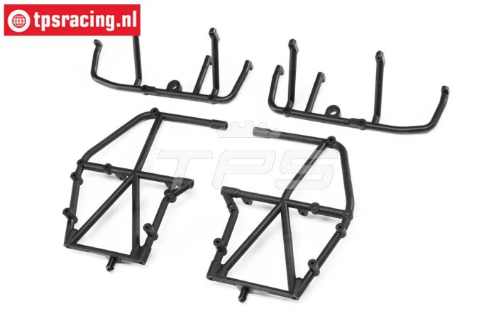 LOS241040 Rol kooi delen Zwart LMT Truck, Set