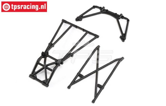 LOS241044 Rol kooi delen achter Zwart LMT Truck, Set