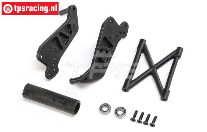 LOS241052 Wheelie bar Zwart LMT Truck, Set