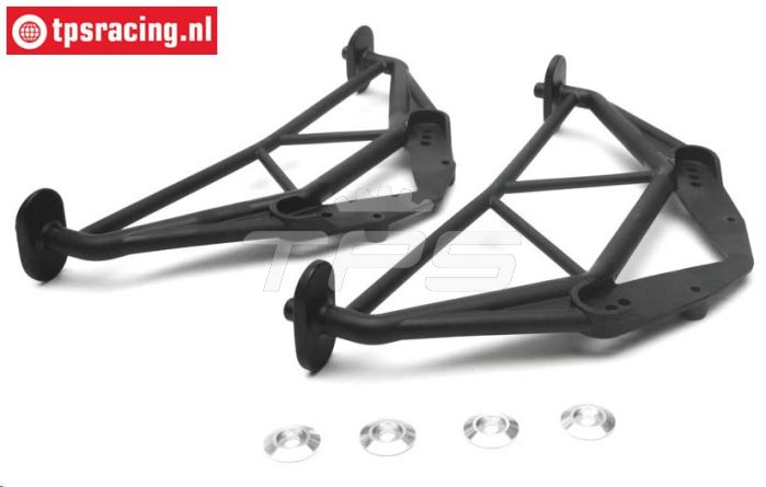 LOS250011 LOSI MTXL Kap steun voor/achter, Set
