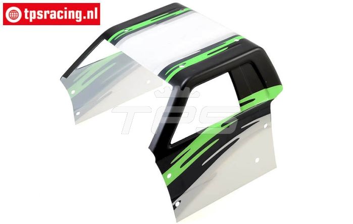 LOS250025 Kap Cabine Zwart SBR, 1 st.