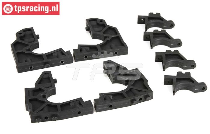 LOS251016 LOSI DBXL-MTXL Brug voor/achter, Set