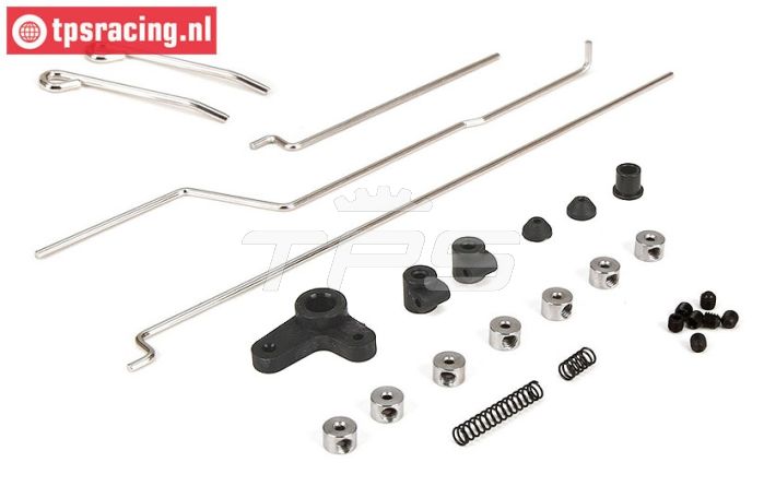 LOS251017 LOSI DBXL-MTXL Gas-rem stang, Set