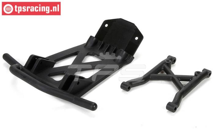 LOS251039 LOSI MTXL Voorbumper-skid plaat, Set