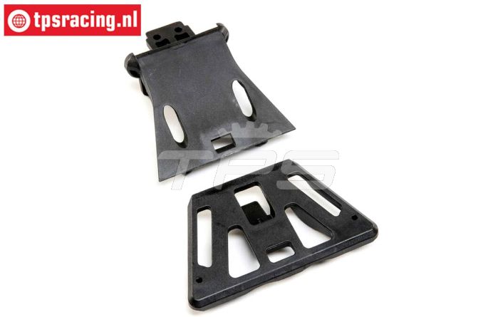 LOS251106 Skidplate voor met steunbeugel SBR 2.0, Set
