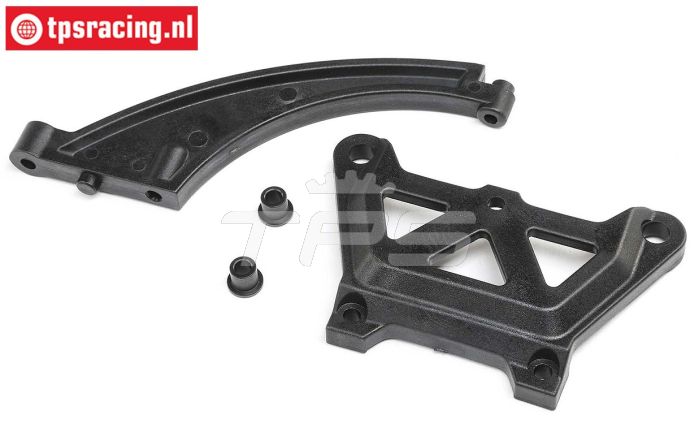 LOS251115 LOSI DBXL 2.0 Servo-Saver-plaat, Set