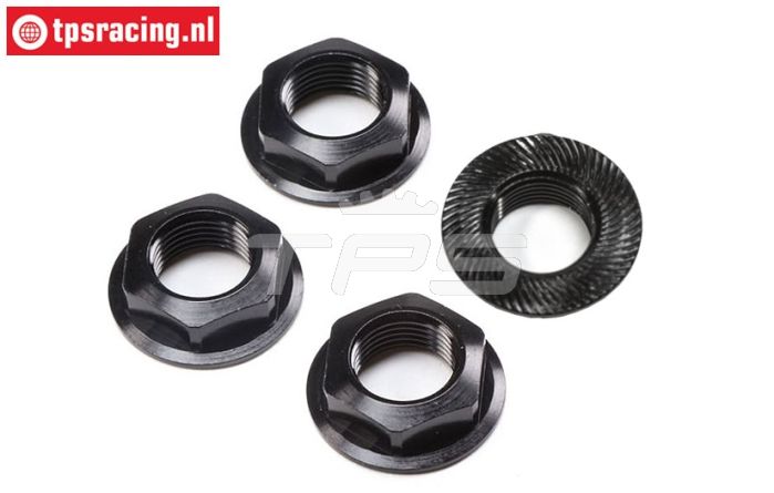 LOS252112 Wielmoer zwart SRR-SBR 2.0, 4 st.