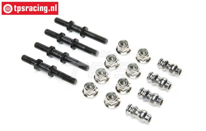 LOS253029 LOSI DBXL-E 2.0 Schokdemper Bevestiging, 4 st.