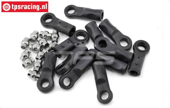 LOS254031 LOSI DBXL 2.0-E 2.0 Kogels met houders, 12 st