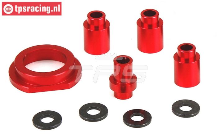 LOS256002 LOSI DBXL-MTXL Motor Afstand rood, set