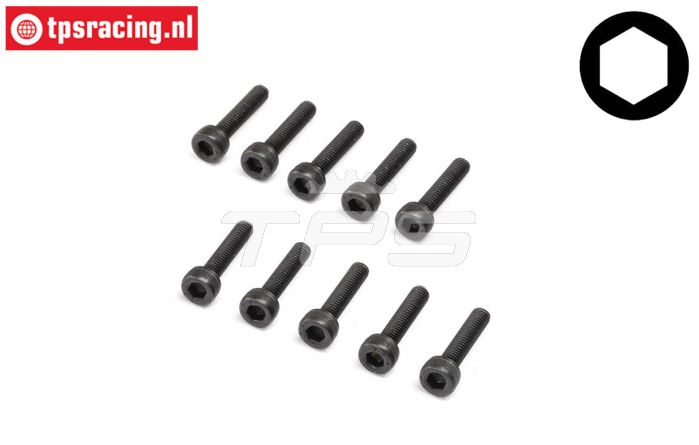 LOS265001 Inbus normale kop M3-L14 mm, 10 st.