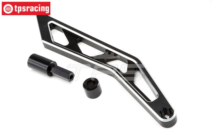 LOS351005 LOSI MTXL Alu-Chassis strip achter, 1 st