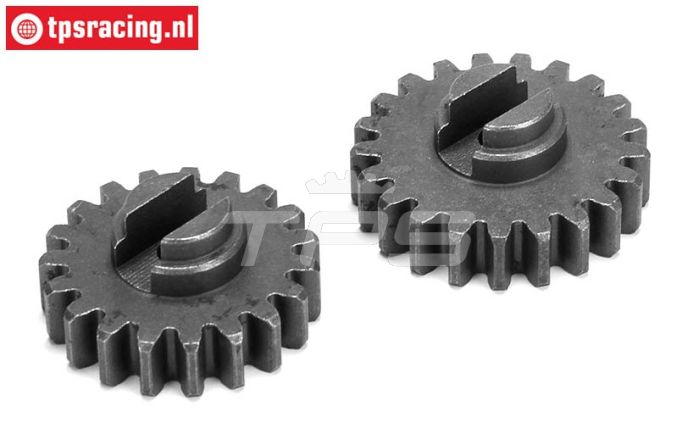 LOS352000 LOSI Stalen Tandwiel 19/21T-M1,5, Set