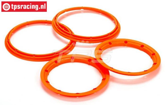 LOSI LOS45007 Beadlock Neon oranje