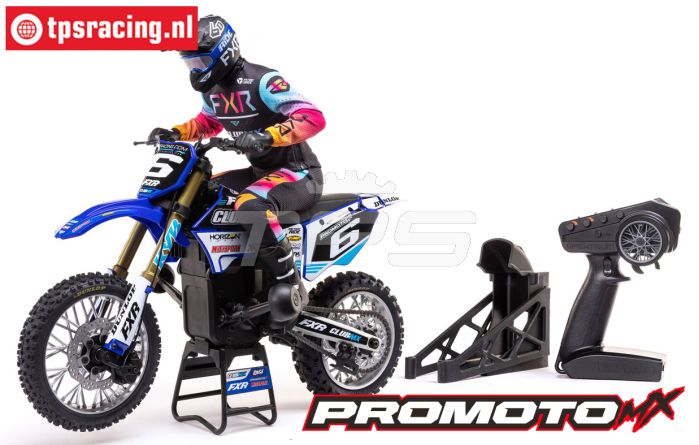 LOS06000T2 Promoto-MX RC Motor Blauw Club MX ARTR