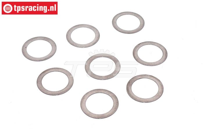TPS3201/20 Pas ring Ø15-Ø21-H0,2 mm, 8 st.