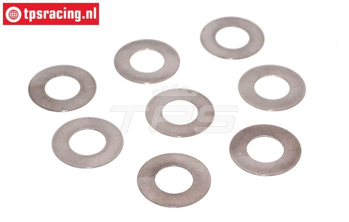 TPS3201/30 Pas ring Ø10-Ø20-H0,3 mm, 8 st.