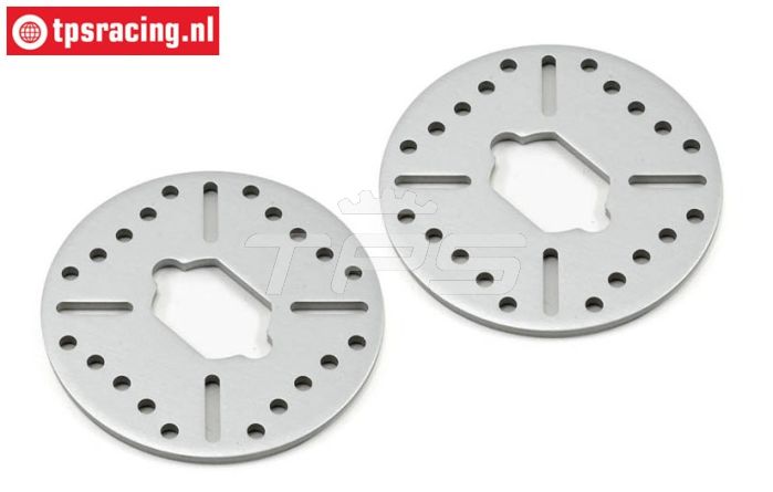 LOSB3234 Alu-rem schijf LOSI 5T-BWS, 2 st.