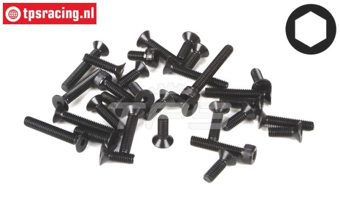 LOSB6465 M4 Inbus Sorti, 32 st.