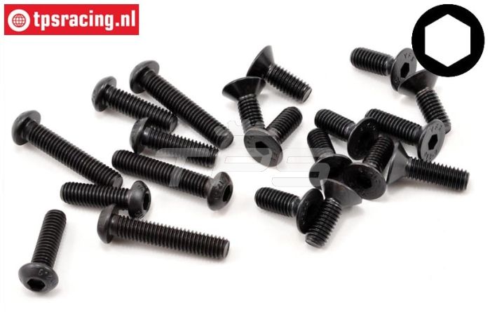 LOSB6490 Inbus M6 Sorti, 20 st.