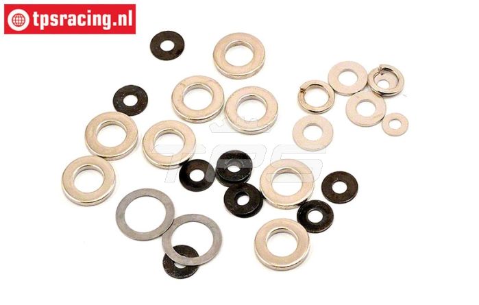 LOSB6535 LOSI Stalen Ringen Sorti, 27 st.