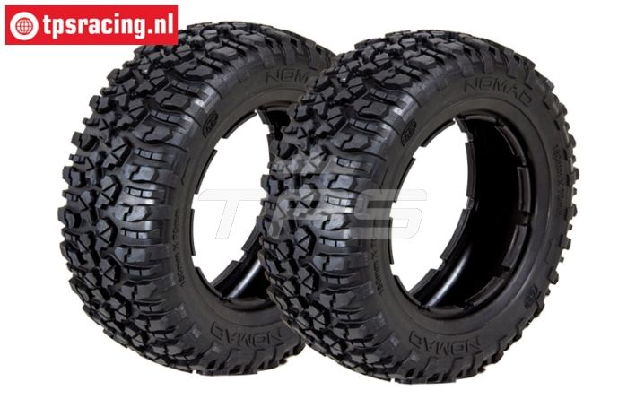 LOSB7243 LOSI 5T Rally Nomad Soft Ø120-B60 mm, 2 st.