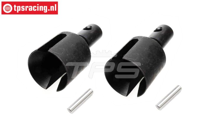 LOS-3682 LOSI 5IVE-T Differentieel as voor-achter, 2 st.