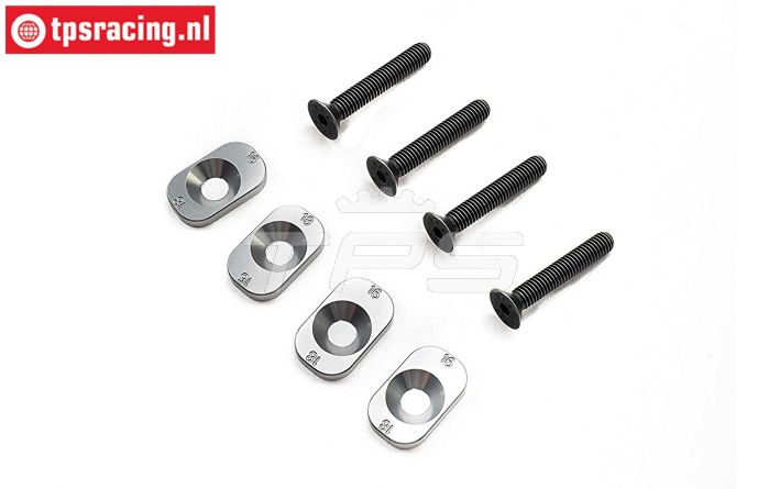 LOS-3635 LOSI 5IVE-TE 3.0 Motor plaatjes 16/18~67T, set