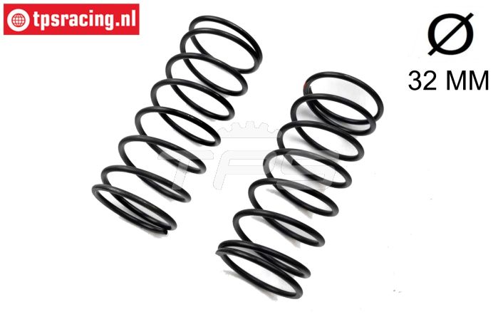 LOS-3749 LOSI 5IVE-T Schokd. veer voor Oranje Ø32-Ø3,5 mm, 2 st.