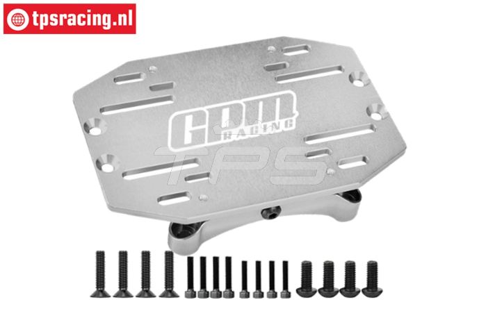 5T3/051-S LOSI 5T-E Aluminium ESC houder Zilver, Set