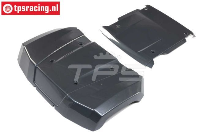LOS-4347 LOSI 5T 3.0 Kap panelen gun metal, set