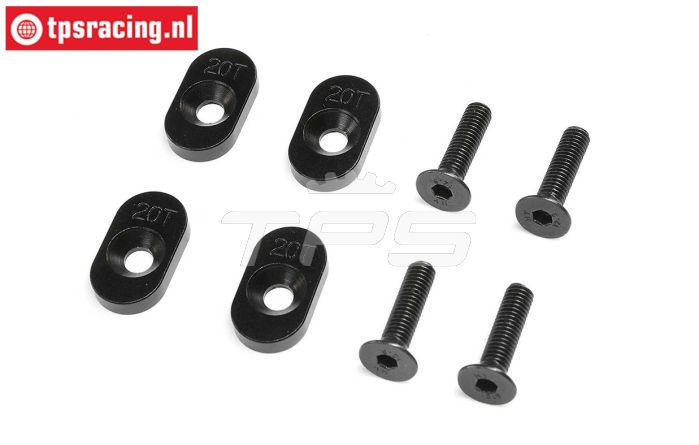 LOS232139 LOSI DBXL 2.0 Motor platen 21T, 4 st.