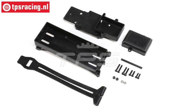 LOS241033 Accu houder en RC Box LMT Truck, Set