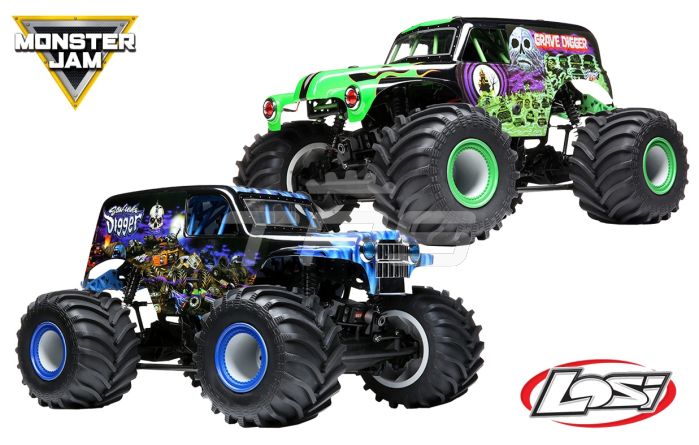 Bouwtekening LOSI LMT Truck