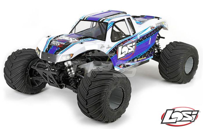 Bouwtekening LOSI Monster Truck XL