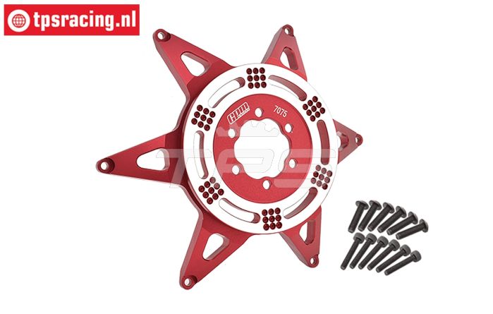 MX0606R-R PROMOTO Alu-Velg ster achter Rood, 1 st.