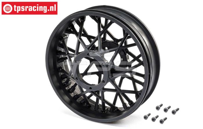 LOS46001 PROMOTO Achter velg zwart, 1 st.