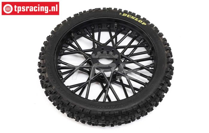 LOS46004 PROMOTO Voorband-velg zwart, 1 st.